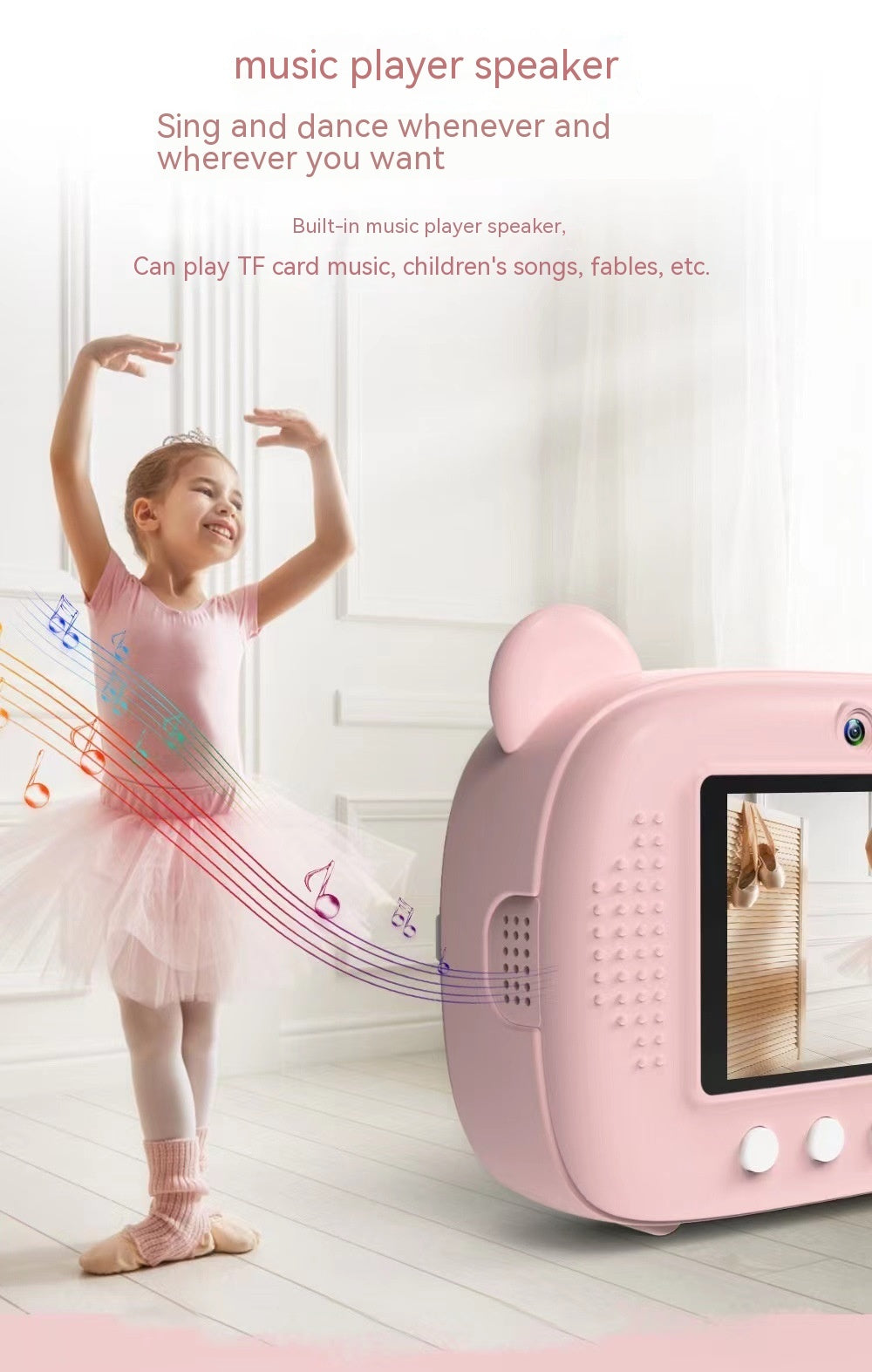 The Kawaii Instant Print Camera for Kids - Zero-Ink Magic & Instant Memories