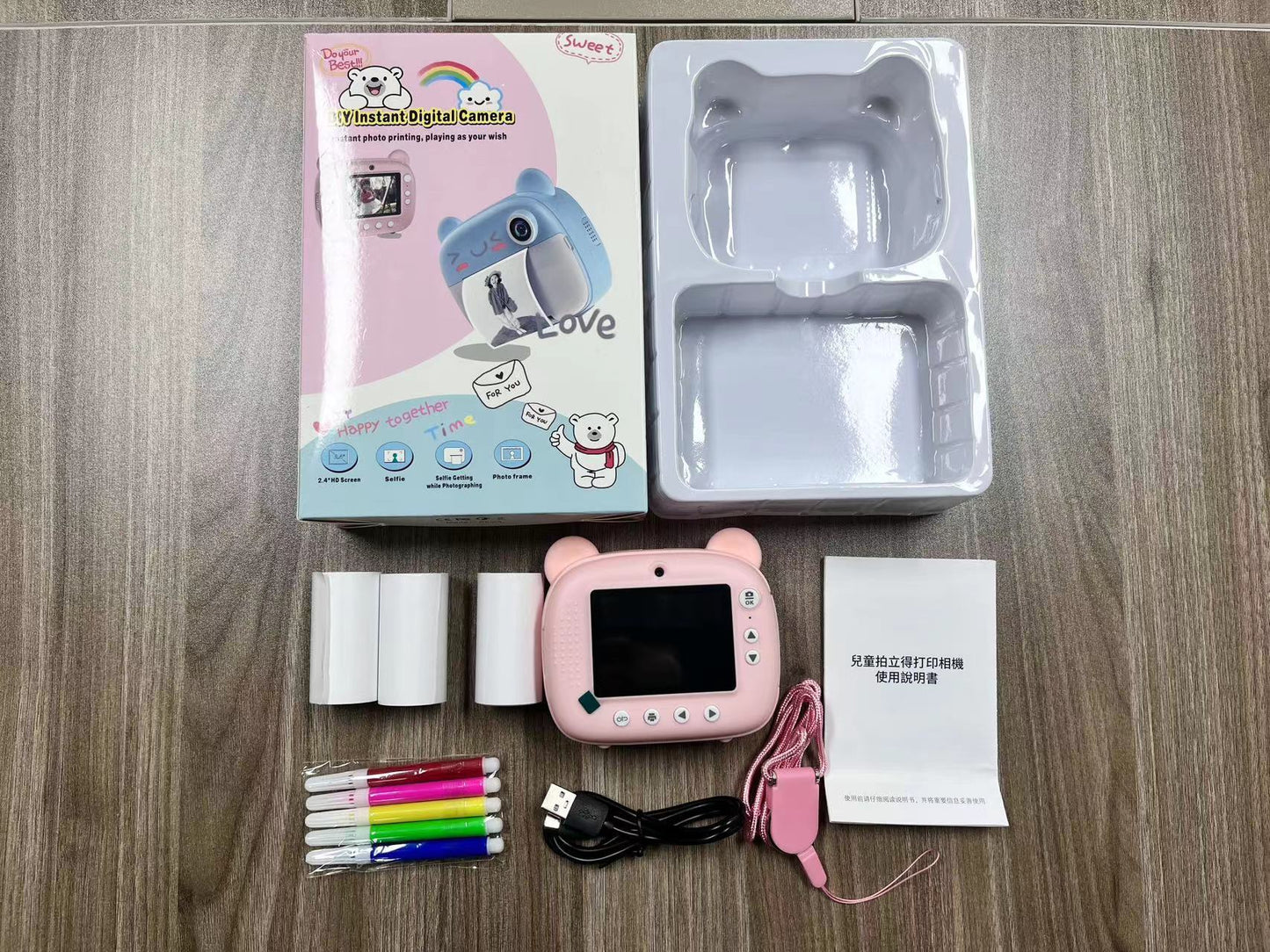 The Kawaii Instant Print Camera for Kids - Zero-Ink Magic & Instant Memories